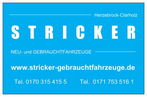 Logo  Christian Stricker Neu- und Gebrauchtfahrzeuge