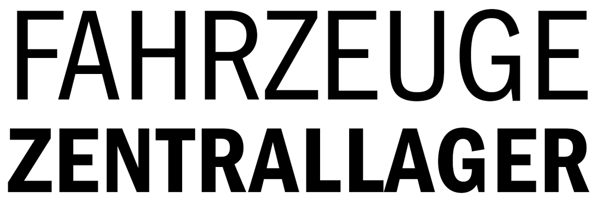 Wortbildmarke Fahrzeuge Zentrallager